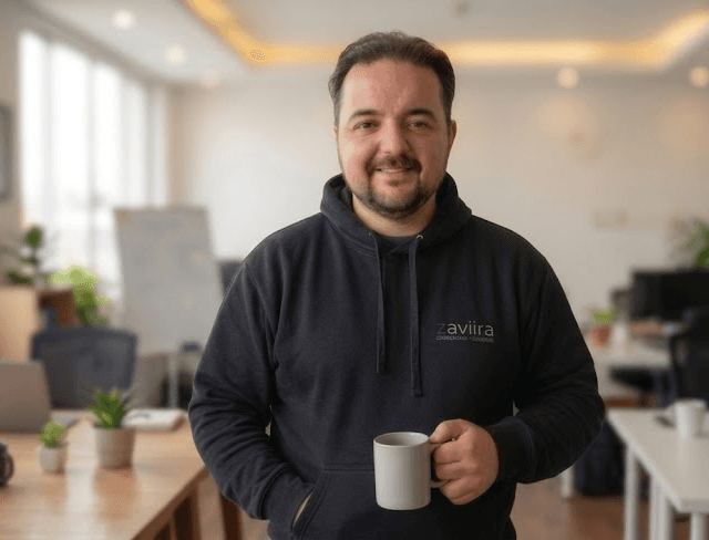 Eddie, founder of Zaviira